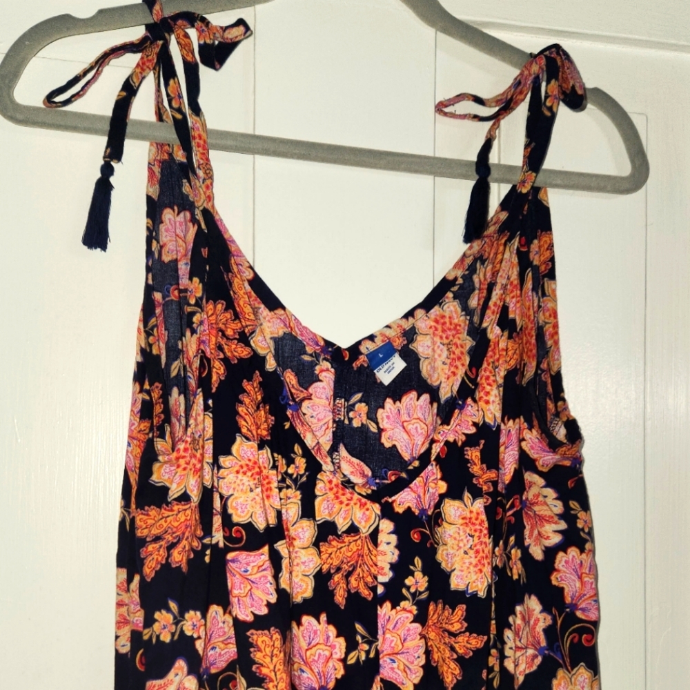 NWOT Old Navy Floral Maxi Size L
